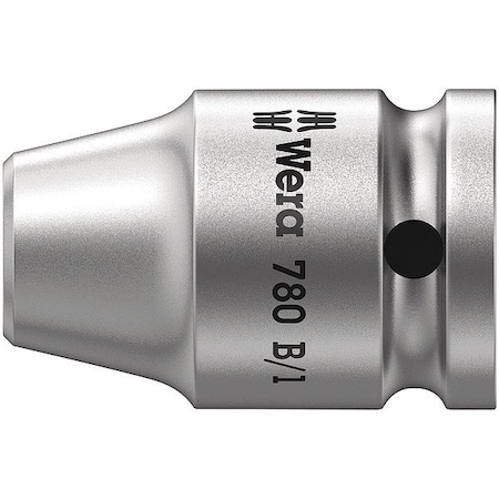 Wera Ratchet Adapter, Alloy Steel, 1 in L, PK5 05344511001