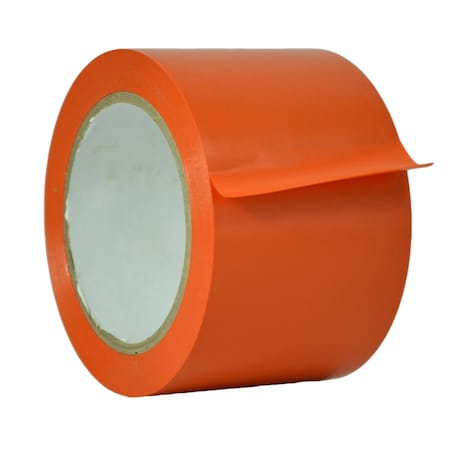 Wod Tape PVC, Red, 3 inch (72mm) W., 6 mil Thickness, 16 PK WOD VTC366P-03000-16-36-RED
