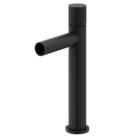 Vigo Ashford Single Handle Single-Hole Bathroom Vessel Faucet in Matte Black VG03034MB