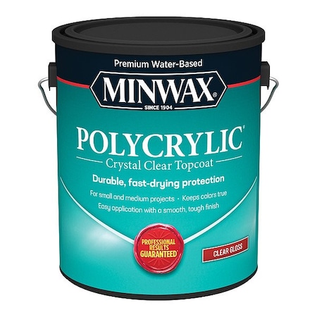 Minwax Finish, 1 gal, Gloss, Clear 15555000