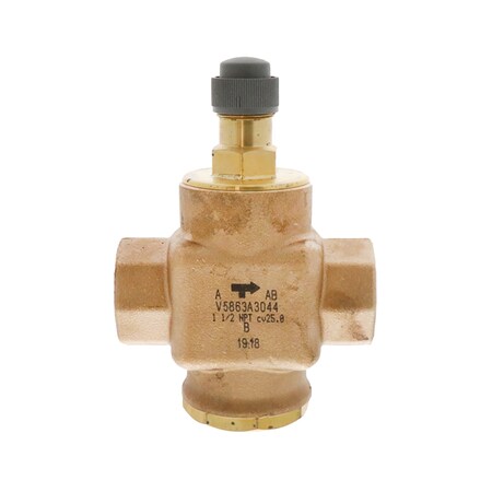 Honeywell 1 1/2 in. NPT 3WY 25cv LINEAR VLV V5863A3044