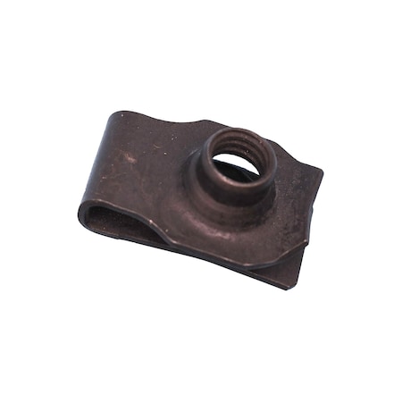 Auveco Extruded U-Nut 3/8in-16 Screw Size, 25PK 10054