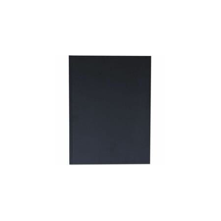 Universal Casebound Hardcover Notebook, Wide/Legal, Black, 10.25 x 7.68, 150 Sht UNV66353