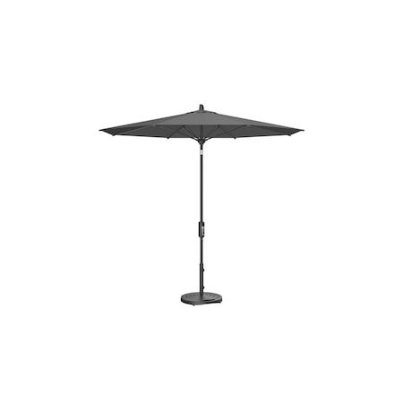 Treasure Garden 9 ft Patio Umbella, aluminum, fiberglass ribs, outdoor, Cast Slate UM840-09 40434 Cast Slate