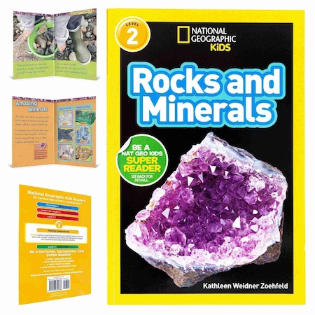 Amscope Kid's Rocks and Minerals by National Geographic BK-NGRK