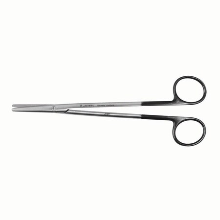 Jorgensen Laboratories Super Cut Metzenbaum Scissors, Straight, 7", (18cm) J0911S