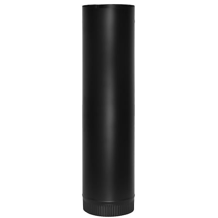 Imperial Mfg Stove Pipe 24Ga 8X24In Black BM0113