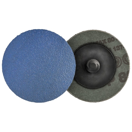Auveco 2in 80 Grit 25,000 RPM Mini Grinding Disc, 25PK 22384