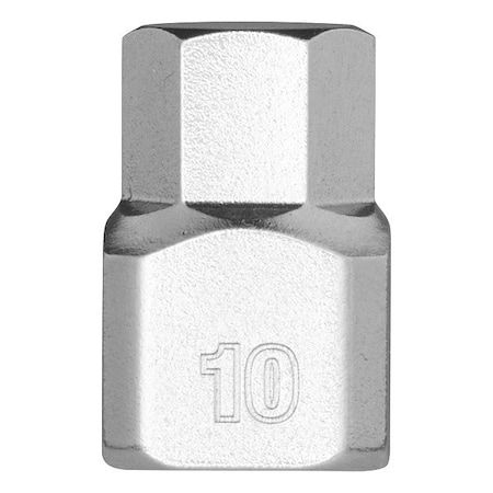 Milwaukee Tool Bit Socket, 1/4" Drive, Chrome, S2 Steel 45-34-1137