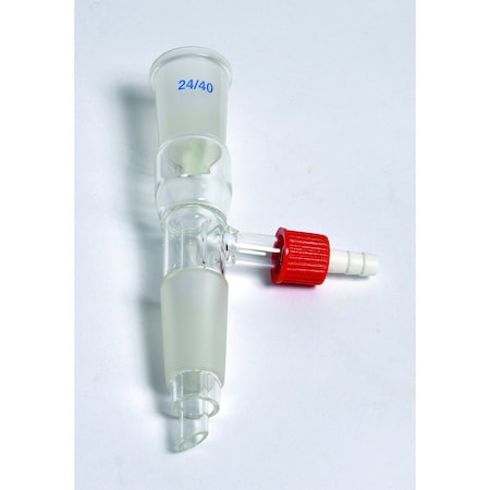 United Scientific Vacuum Adapter, Straight, 24/40 Joint ADVS01-24