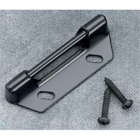 Homecare Products Black Screen Door Strike Plates HO1805076