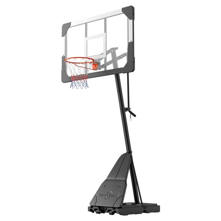 Vevor Portable Basketball Stand 4.4 ft to 10 ft Height Adjustment Basketball Goal M021a-2