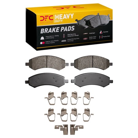 Dfc Heavy Duty Disc Brake Pad Set,  1214-1084-01