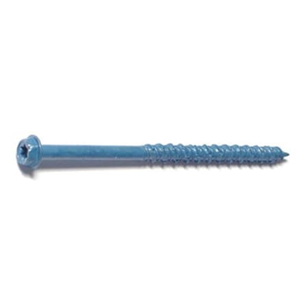 Torquemaster 51210 0.19 x 3.25 in. Star Hex Head Masonry Screw, 100PK 192463