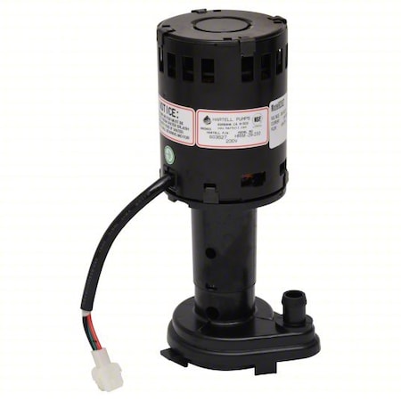 Hartell Ice Machine Pump, Screened Intake, 1/6 hp HRIM-8-230
