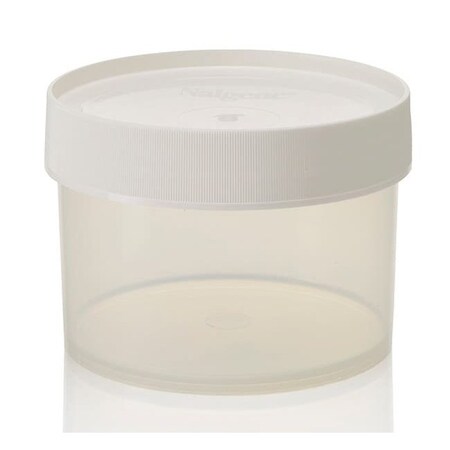 Nalgene Laboratory Jar, Natural, 88 mm H, PK24 2118-0016