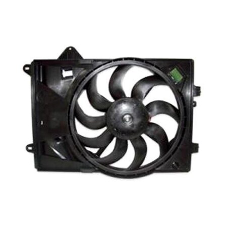 Geared2Golf Radiator Cooling Single Fan Assembly for 2012-2017 L4-1.8L Sedan H-back Sonic GE1830663