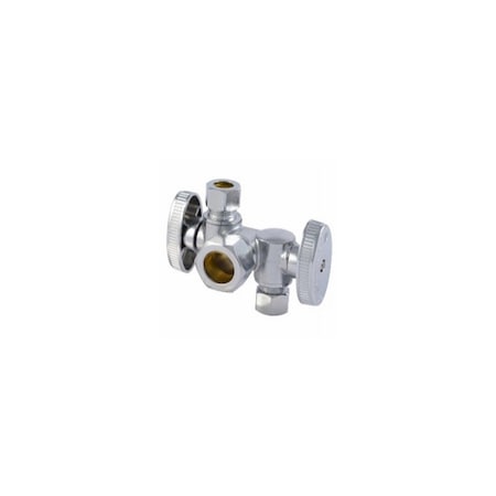 Sharkbite 1/2inx3/8inDua Full Valve COMPDS123838Z