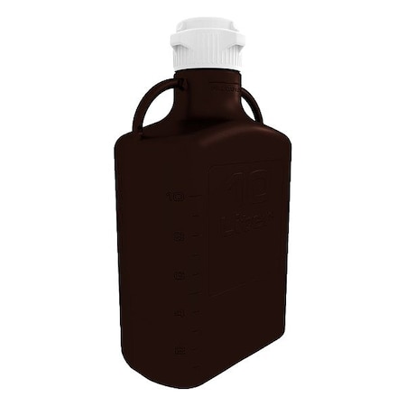 Zoro Select Carboy, Polypropylene, 485 mm H, Amber 15N-2111-OEM