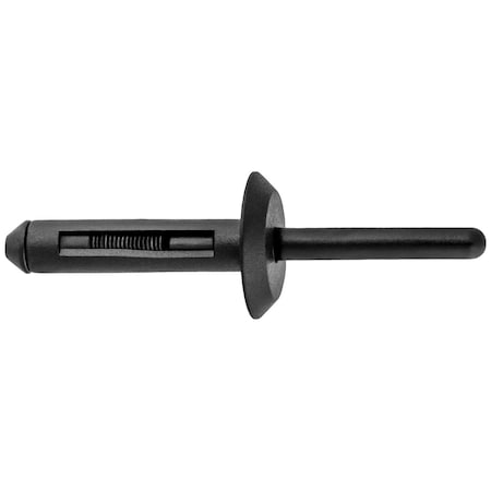 Auveco Nylon Rivet 1/4in Hole Diameter 2 3/16in Length, 25PK 13750