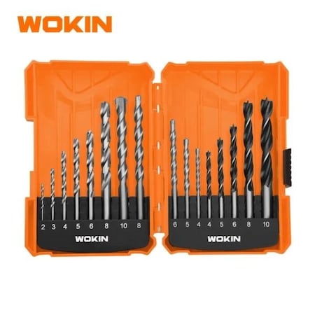 Wokin 16 pc. Drill Bits Set 751816