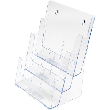 Deflecto MultiCompartment DocuHolder, No Color DEF77301