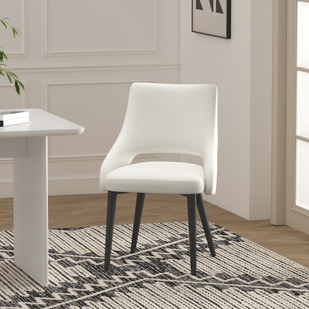 Manhattan Comfort Tremont Dining Chair in White DC104-WH