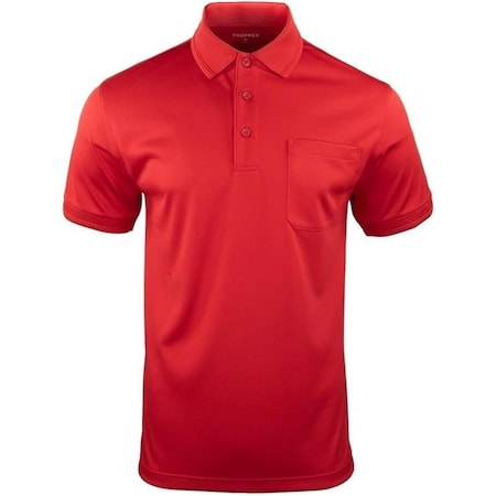 Propper Midweight Pocket Men's Polo, Red, Small F5343