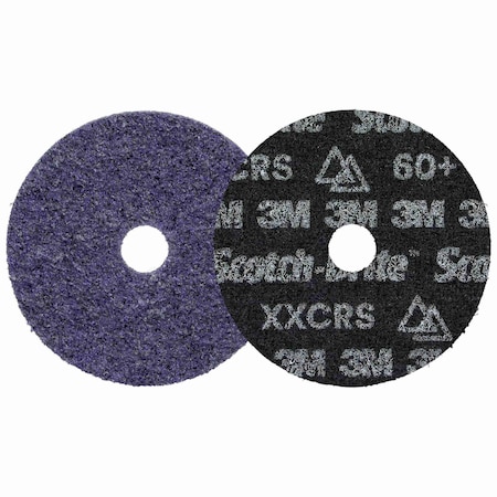 3M Scotch-Brite Precision Heavy Duty Surface Conditioning Disc, X-Extra Coarse 60+, 5 in x 7/8 in, 50PK HD-DH