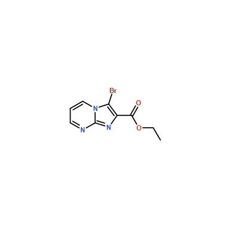 Ak Scientific Ethyl 3-bromoimidazo[1, 2-a]pyrimidine-2-carboxylate (250mg), CAS 134044-63-6 Z4101-250mg