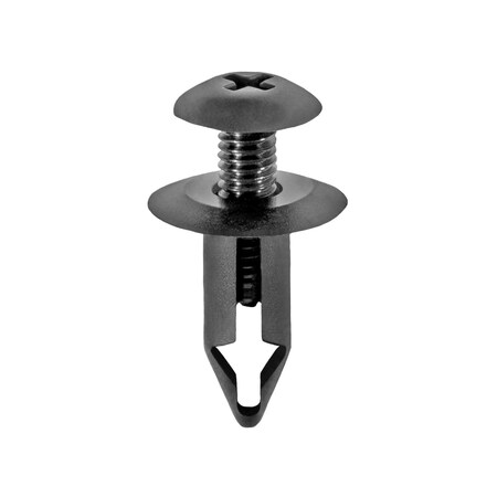 Auveco Push-Type Retainer 14mm Head Diameter 16mm Length, 25PK 16859