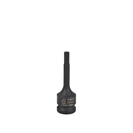 Sunex 1/2 in Drive 6Mm Hex Impact Socket 26491