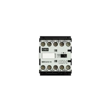 Imo Automation Mini Contactor 3 Pole Open 5.5kW 12A AC3, 1 Normally MB12-S-01230