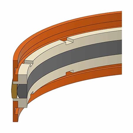 Hercules Sealing Products PS-GD1000K 110X92X43, PS-GD1000K 110X92X43, HUNGER PARTS PS-GD1000K 110X92X43