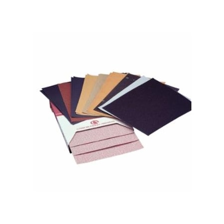 Carborundum Premier Aluminum Oxide Dri-Lube Paper Sheets, P120, 100PK 481-05539520536