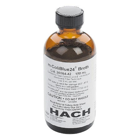 Hach Broth, 100 mL, Bottle 2608442