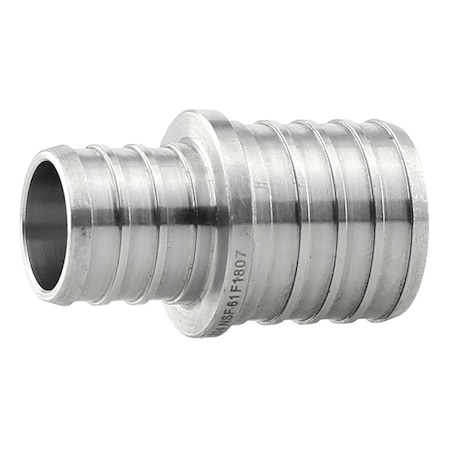 Boshart Industries 1 in. PEX X 3/4 in. D PEX Stainless Steel Coupling PE-PS-C1007