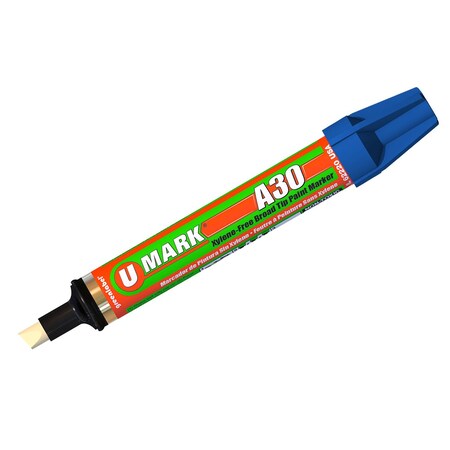 U-Mark A30 Broad Tip Paint Marker Black 10302