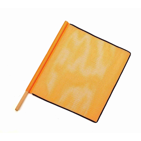 Mutual Industries OPEN MESH SAFETY FLAGS ORANGE, 10PK 14968-30-24