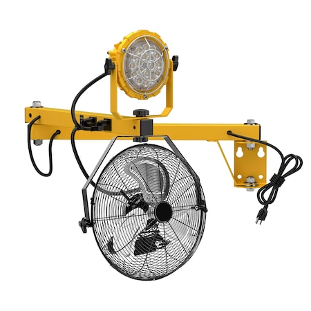 Ideal Warehouse Innovations Dock Light, 40" SA LED Module 30W w Fan 60-1059