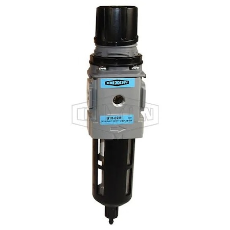 Dixon 1/4 in FILTER/REG W/MANUAL DRAIN PLASTIC B18-02M