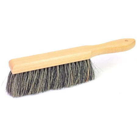 The Brush Man 8in Counter Brush, Synthetic Block, Grey Tampico Course CB84