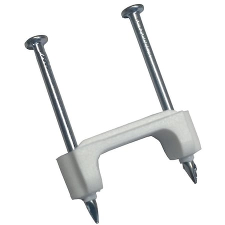 Gardner Bender Cable Staple, 12 in W Crown, PlasticPolyethylene PS-1550T