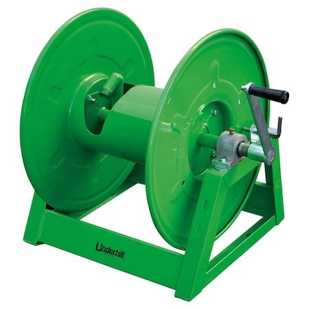 Underhill Hose Caddie Reel, 3/4'' Model, Includes 10ft. Blue Leader Hose HC-075