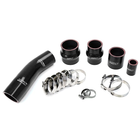 Hps Performance High Temp Reinforced Silicone Intercooler Hose Boots Kit, Black,  57-1711-BLK