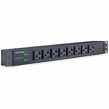 Cyberpower 30A BASIC PDU 1U 16 OUT 5-20R PDU30BT8F8R