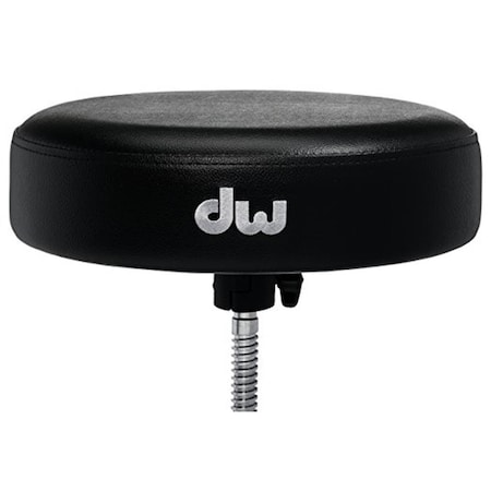Drum Works Furniture Drum Workshop  Seat Top with Bracket for 5100, Black Vinyl DWSP2061