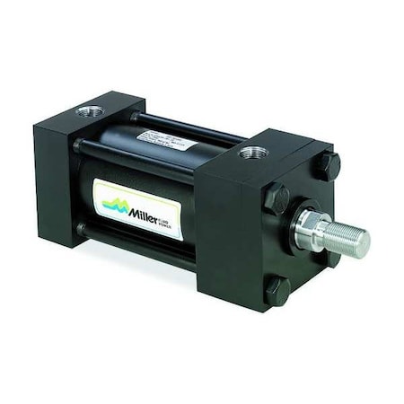 Miller Fluid Power Hydraulic Cylinder, 4 in Stroke L 1HHV3B15004000