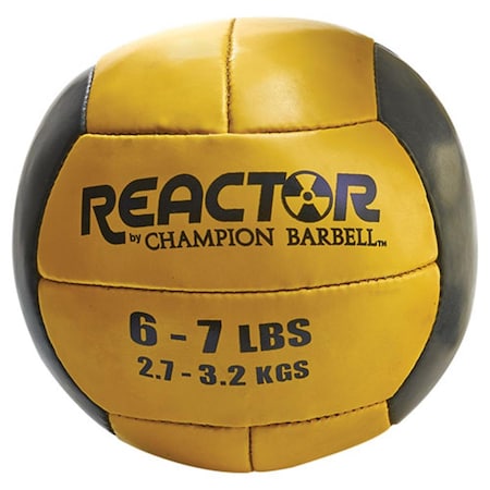 Konika Exports 19 - 20 lbs Medicine Ball, Yellow 1377214