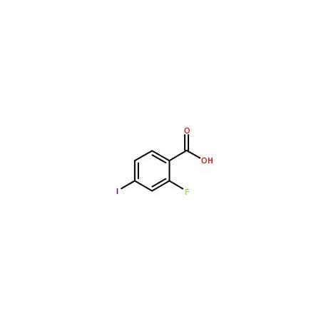 Ak Scientific 2-Fluoro-4-iodobenzoic acid (1g), CAS 124700-40-9 X4484-1g